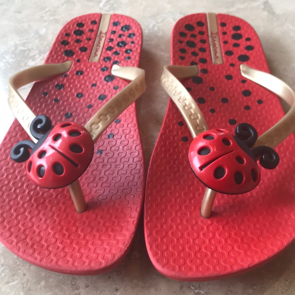 Ipanema ladybug Flip flops
